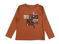 Name It baked clay/Brooklyn bluse